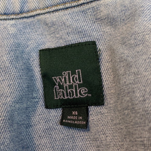 Wild Fable Denim Jacket XS - Picture 7 of 8